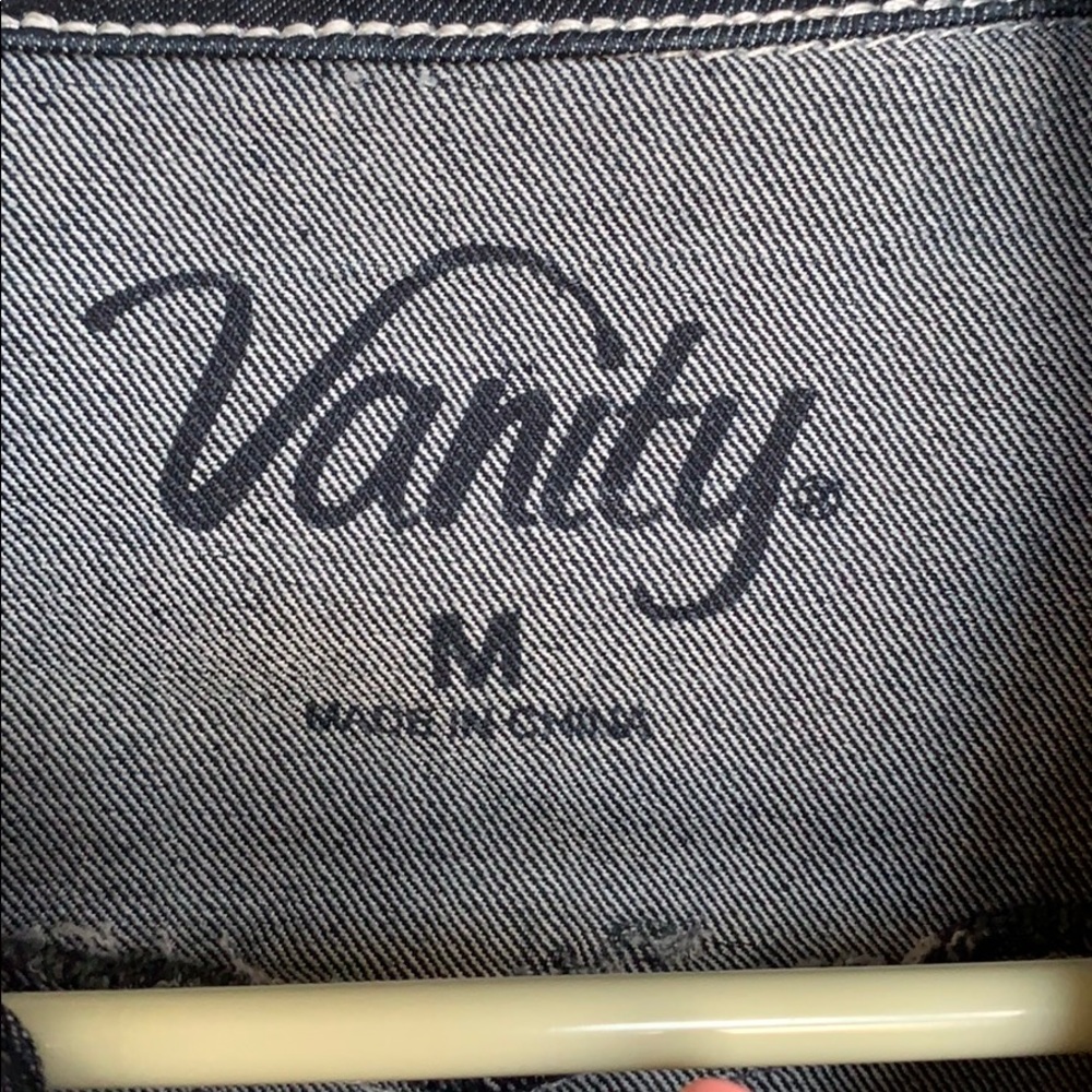 •VANITY• jean jacket - Picture 5 of 6